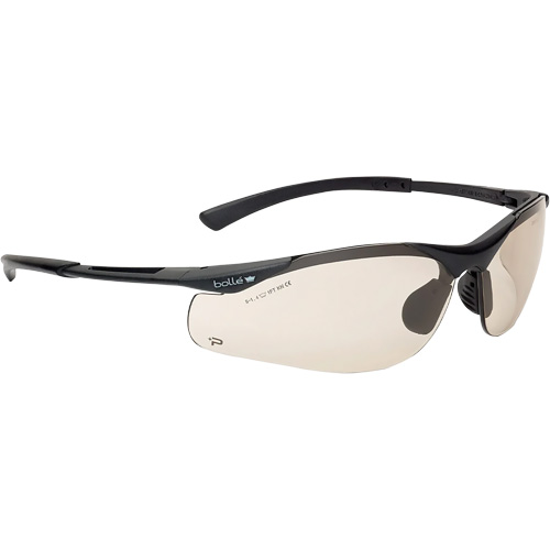 Contour BSSI Safety Glasses, Brown/Copper Lens, Anti-Fog/Anti-Scratch, ANSI Z87+ Moffatt Supply & Specialties