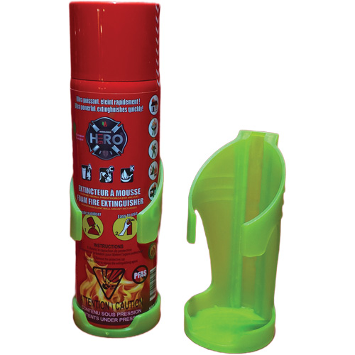 Extincteur Hero 911 sans PFAS, ACK, Capacit&eacute; 500 ml Moffatt Supply & Specialties
