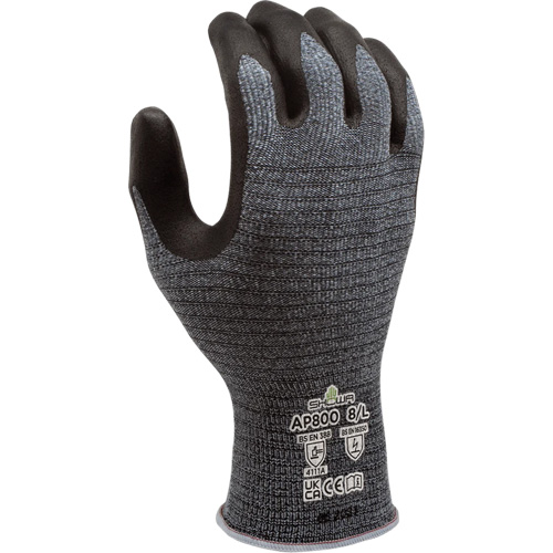 Gants AP800 ESD, 6/Petit, R&ecirc;vetement Nitrile micromousse, Calibre 13, Enveloppe en Polyester Moffatt Supply & Specialties