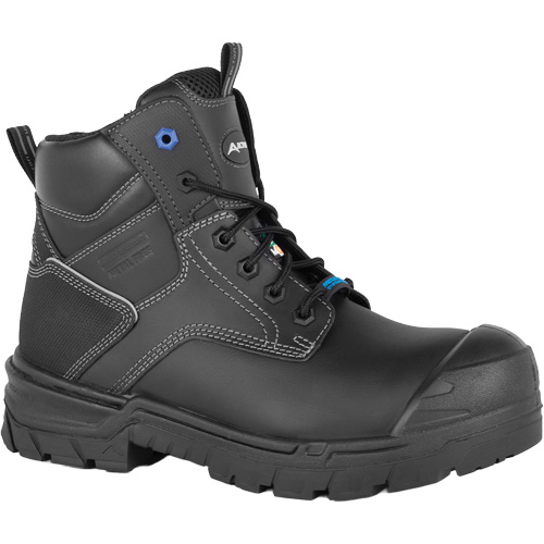 Dozer Waterproof Work Boots with Flexible Internal Metguard, Leather, Size 3, Impermeable Moffatt Supply & Specialties