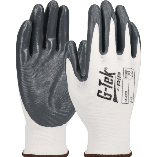 G-Tek&reg; Economy Seamless Knit Glove, X-Large, Nitrile Coating, 13 Gauge, Nylon Shell Moffatt Supply & Specialties