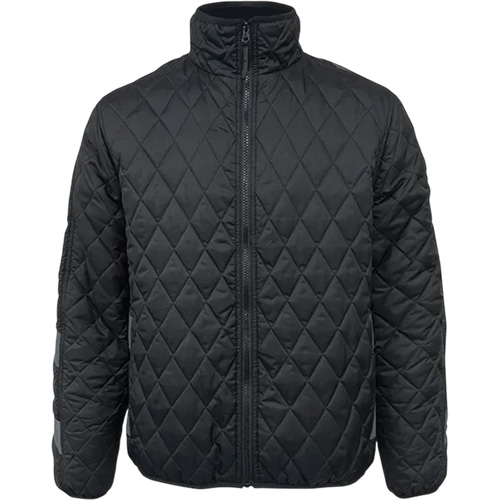 Manteau pour cong&eacute;lateur Thermolite 405BK, Hommes, 3T-Grand, Noir Moffatt Supply & Specialties
