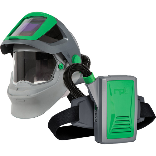 Respirateur de soudage Z4 avec joint de menton FR et APR motoris&eacute; PX5, Respirateur &agrave; masque/Masque de soudage Moffatt Supply & Specialties