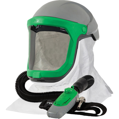 Respirateur Z-Link avec cape &agrave; l'&eacute;paule Tychem 4000 & C40, Respirateur &agrave; masque/Masque de soudage Moffatt Supply & Specialties