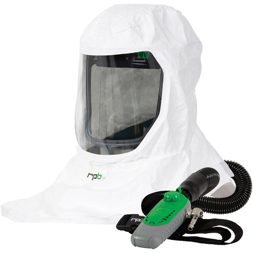 Respirateur T-Link avec casquette, tube de respiration & C40, Cagoule ample & visi&egrave;re Moffatt Supply & Specialties