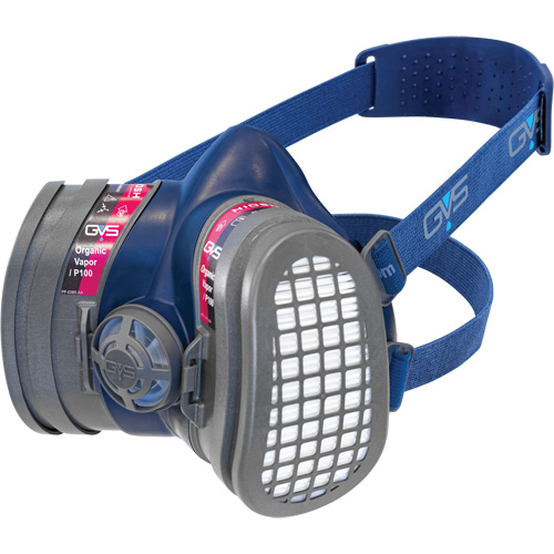Elipse&reg; Low Profile OV/P100 NIOSH Respirator with Replacement Filters, Elastomer/Thermoplastic, Small/Medium Moffatt Supply & Specialties
