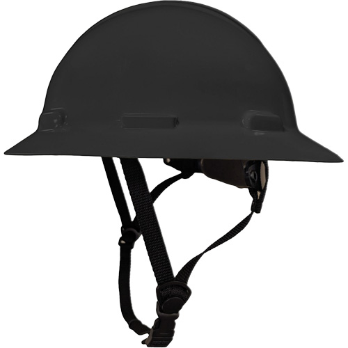 LIDGUARD&reg; Full Brim Hardhat with Chinstrap, Meets CSA Type 1, Ratchet Suspension, Vented Moffatt Supply & Specialties