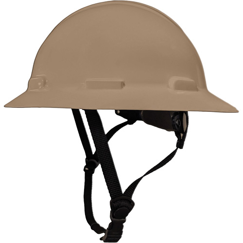 Casque de s&eacute;curit&eacute; &agrave; bordure compl&egrave;te LIDGUARD avec mentonni&egrave;re, R&eacute;pond aux normes CSA type 1, Suspension Rochet, Ventil&eacute; Moffatt Supply & Specialties