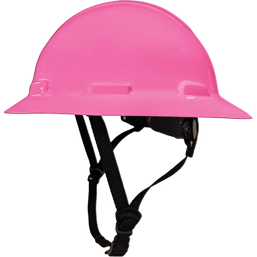LIDGUARD&reg; Full Brim Hardhat with Chinstrap, Meets CSA Type 1, Ratchet Suspension, Vented Moffatt Supply & Specialties