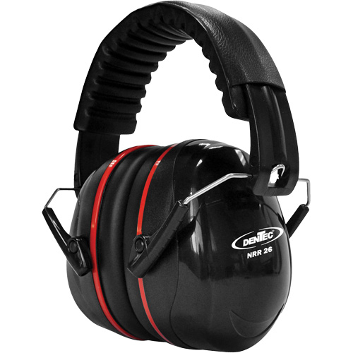 SEALTEC 500 Series Earmuff with Stainless Steel Dual Arms, Folding Headband, 26 dB NRR dB Moffatt Supply & Specialties