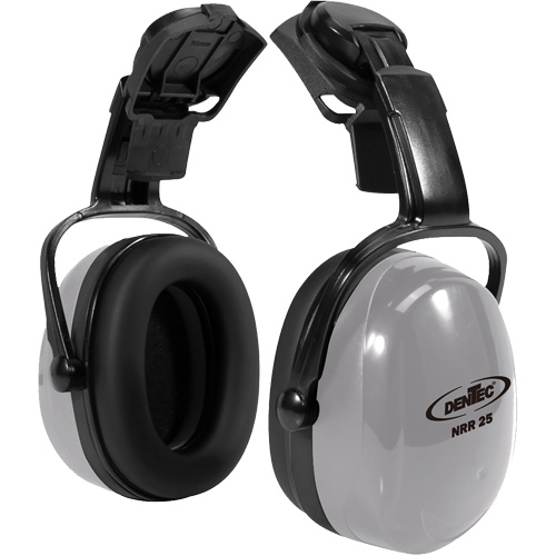 Cache-oreille di&eacute;lectrique en plastique de s&eacute;rie 600 SEALTEC avec bras doubles, Fixation pour casque, 24 dB NRR dB Moffatt Supply & Specialties