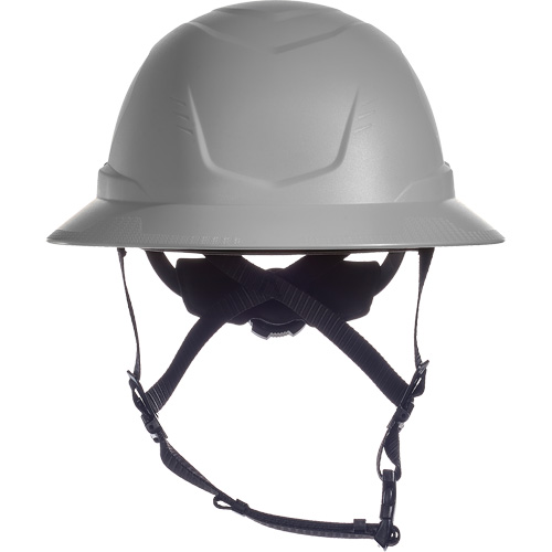 V-Gard H2&reg; Full Brim Safety Helmet, Ratchet Suspension, Non-Vented Moffatt Supply & Specialties