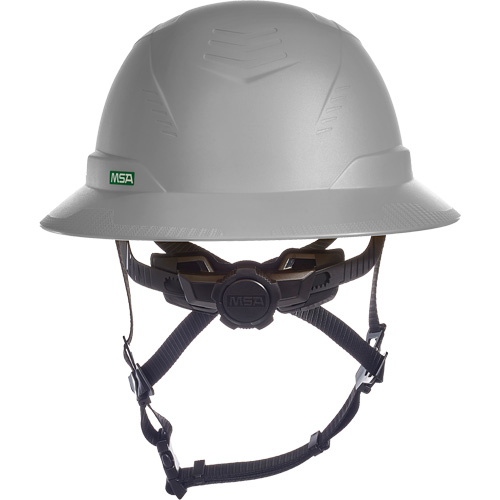 V-Gard H2&reg; Full Brim Safety Helmet, Ratchet Suspension, Non-Vented Moffatt Supply & Specialties