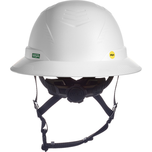 V-Gard H2&reg; Full Brim Safety Helmet with Mips&reg; Safety System, Ratchet Suspension, Non-Vented Moffatt Supply & Specialties