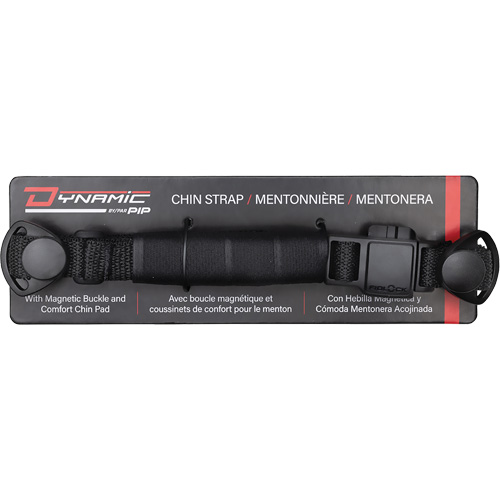 Dyna-Clic 4-Point Chin Strap with Magnetic Clip and Chin Pad Moffatt Supply & Specialties