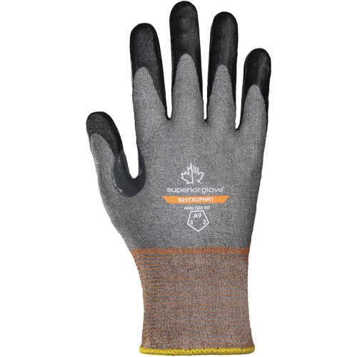 Gants ultra-minces Dexterity Pro S21TXUFNRT, Taille 5, Calibre 21, Rev&ecirc;tement Mousse de nitrile, Enveloppe en Nylon/TenActiv, ASTM ANSI niveau A9 Moffatt Supply & Specialties