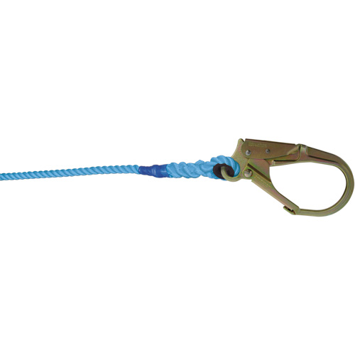 Cordage de s&eacute;curit&eacute; Superline avec cosse en nylon & mousqueton verrouillable de 2-1/4" Moffatt Supply & Specialties