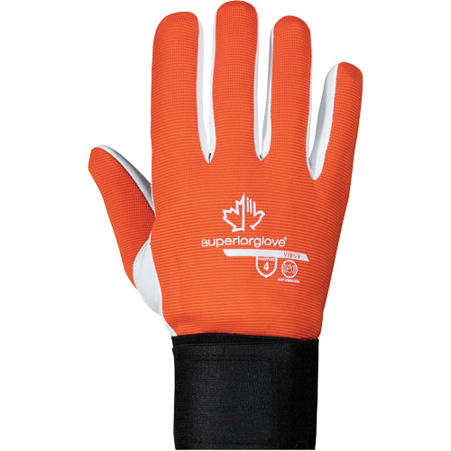 KnitActiv VIBGV Vibration-Dampening Gloves, Size Medium, Goatskin Palm Moffatt Supply & Specialties