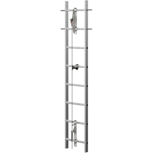 VI-Go&reg; Vertical Cable Ladder Safety System, Stainless Steel Moffatt Supply & Specialties