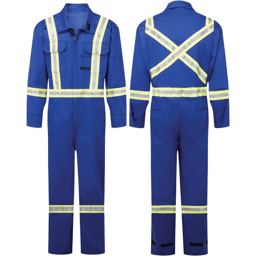Avenger 9 oz FR Coveralls, Style 109, Men's, Royal Blue, Size 48 Moffatt Supply & Specialties