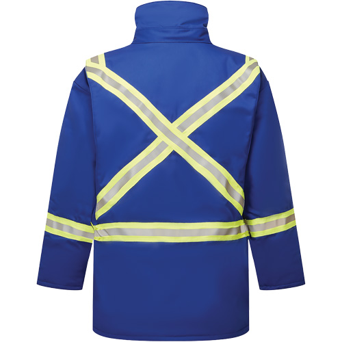 Avenger 9 oz Insulated Parka, Style 3215, Men's, Medium (Tall), Blue Moffatt Supply & Specialties