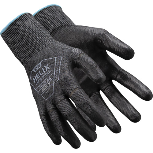Gants d&eacute;chirables Helix 3058, 12/3T-Grand, Calibre 18, Rev&ecirc;tement Polyur&eacute;thane, ASTM ANSI niveau A4/EN 388 niveau D Moffatt Supply & Specialties
