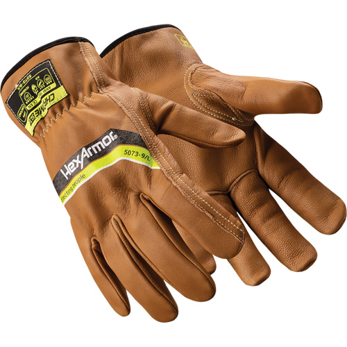 Gants homologu&eacute;s contre les arcs &eacute;lectriques Chrome SLT 5073, 12/3T-Grand, 45 cal/cm², Niveau 4 Moffatt Supply & Specialties