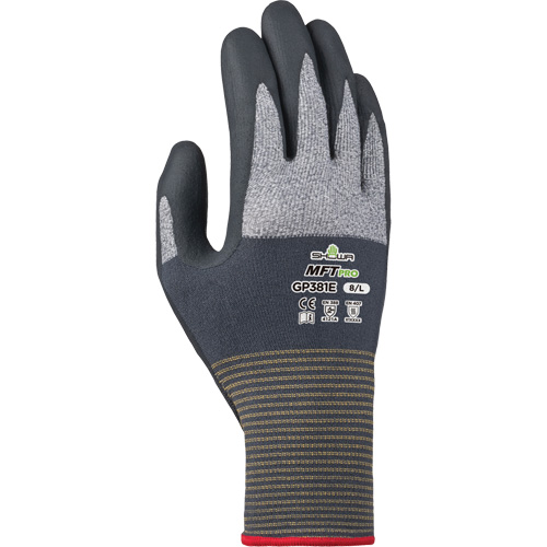 Gants ultral&eacute;gers MFT PRO 381, 8/Grand, R&ecirc;vetement Nitrile, Enveloppe en Microfibre Moffatt Supply & Specialties