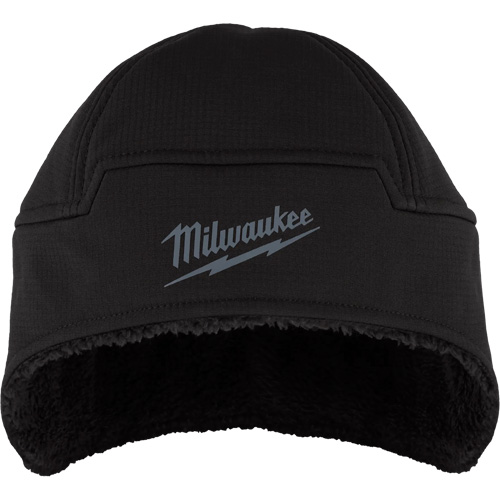 Bonnet s&eacute;curitaire &agrave; profil bas doubl&eacute; de sherpa, Doublure en Polyester, Moyen/Petit, Noir Moffatt Supply & Specialties