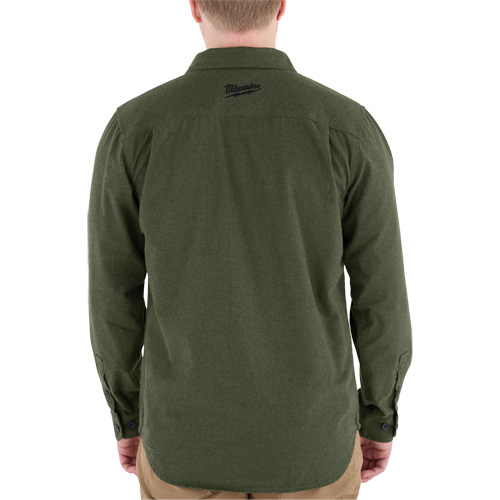 Chemise en flanelle GRIDIRON, Hommes, Moyen, Vert Moffatt Supply & Specialties