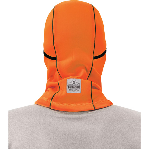 N-Ferno&reg; Wind-Proof & Hinged Balaclava Face Mask, Fleece, Orange Moffatt Supply & Specialties