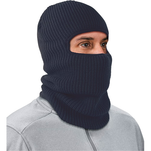 N-Ferno&reg; 2-Layer Rib Knit Freezer Balaclava Face Mask, Acrylic, Navy Moffatt Supply & Specialties