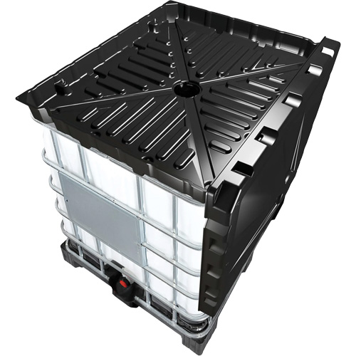 Full 30 Gal. Black IBC Funnel Kit Moffatt Supply & Specialties