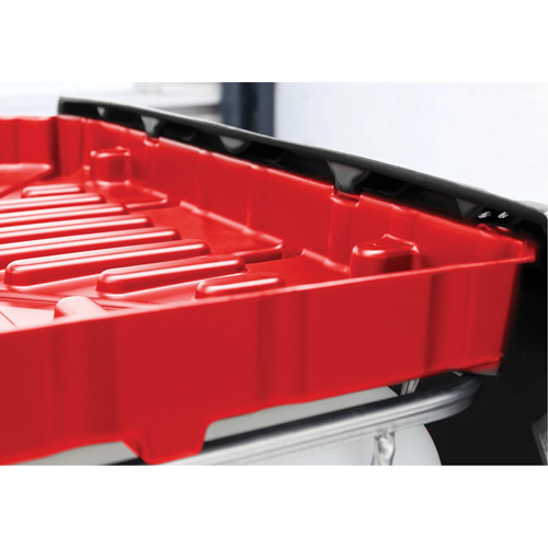 Full Size 30 Gal. Red Chemically-Resistant Polyethylene IBC Funnel Moffatt Supply & Specialties