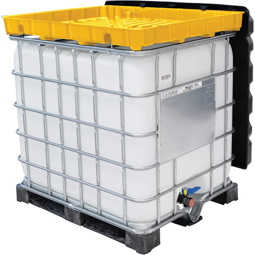 Ensemble dentonnoir GRV jaune pleine grandeur de 30 gal Moffatt Supply & Specialties