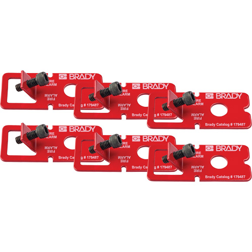 Lockouts with Labels, Fire Alarm Breaker Type Moffatt Supply & Specialties
