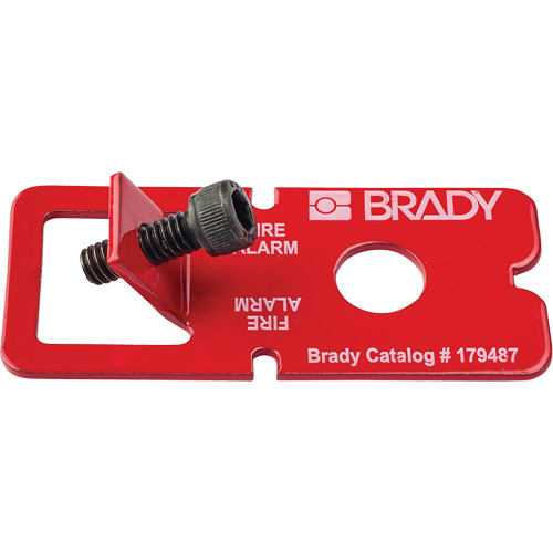Lockouts with Labels, Fire Alarm Breaker Type Moffatt Supply & Specialties