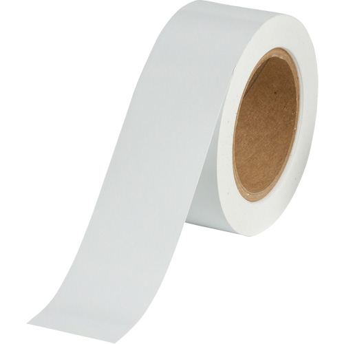 Pipe Marker Tape, 90', White Moffatt Supply & Specialties