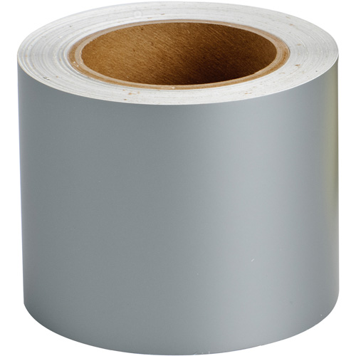 Pipe Marker Tape, 90', Grey Moffatt Supply & Specialties