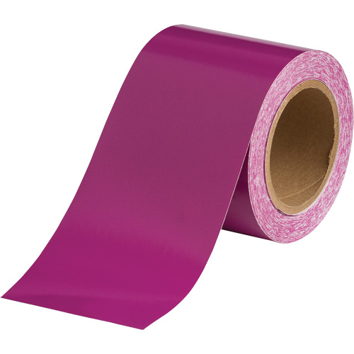 Pipe Marker Tape, 90', Purple Moffatt Supply & Specialties