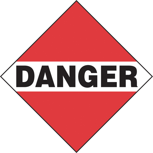Danger Mixed Load TDG Placard, Plastic Moffatt Supply & Specialties