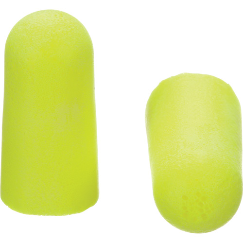 Bouchons d'oreilles n&eacute;on jaune E-A-Rsoft, Vrac - Sac en poly Moffatt Supply & Specialties