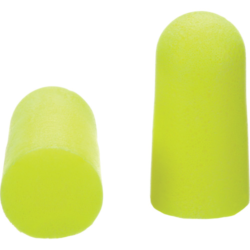 Bouchons d'oreilles n&eacute;on jaune E-A-Rsoft, Vrac - Sac en poly Moffatt Supply & Specialties