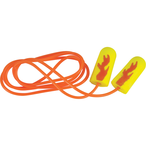E-A-Rsoft Yellow Neon Blasts Earplugs, Bulk - Polybag, Corded Moffatt Supply & Specialties