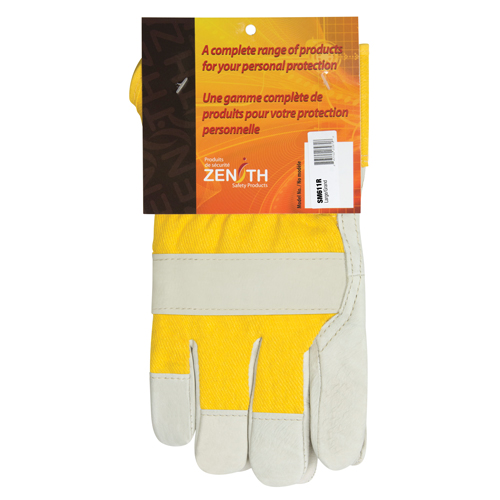 Gant pour ajusteur doubl&eacute;s pour l'hiver r&eacute;sistant &agrave; l'abrasion, Grand, Paume en Cuir fleur de vache, Doublure en Molleton de mousse Moffatt Supply & Specialties