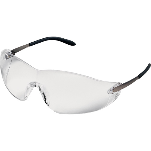Blackjack&reg; Safety Glasses, Clear Lens, Anti-Scratch, ANSI Z87+/Meets/Exceeds CSA Z94.3 Moffatt Supply & Specialties