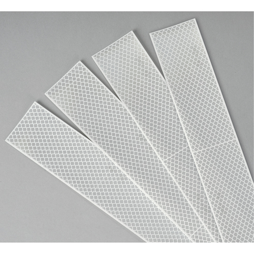 3M Scotchlite Diamond Grade Conspicuity Sheeting Series 983, 2" W x 12" L, White Moffatt Supply & Specialties