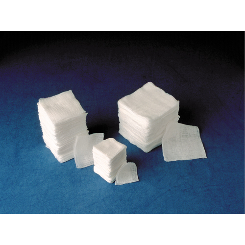 Gauze Sponges, Pad, 4" L x 4" W, Medical Device Class 1 Moffatt Supply & Specialties