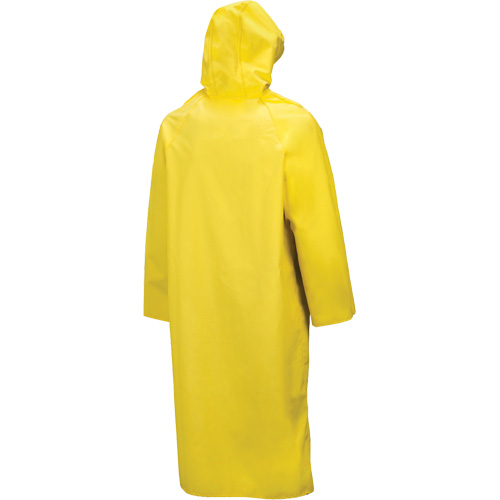 Hurricane Flame Retardant/Oil Resistant Rain Suits - 48" Coat, 5X-Large, Yellow Moffatt Supply & Specialties