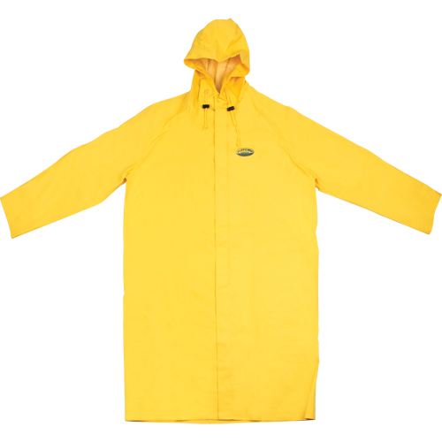 V&ecirc;tement imperm&eacute;able Hurricane ignifuge et r&eacute;sistans &agrave; l'huile, manteau de 48', 3T-Grand, Jaune Moffatt Supply & Specialties